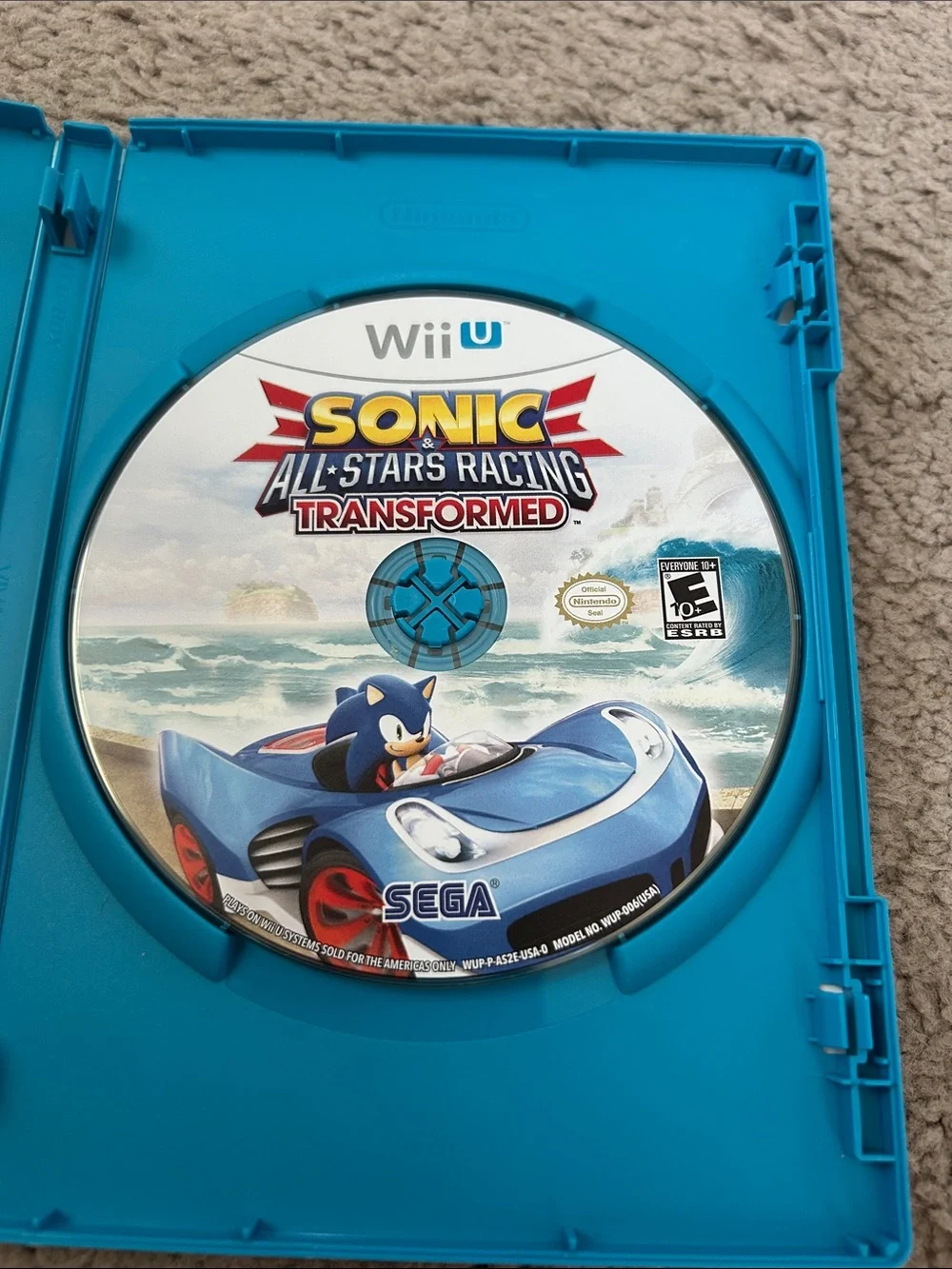 Sonic & All-Stars Racing Transformed - Wii U - SEGA - Blue